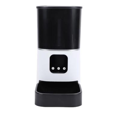 Imagem de OPPWONG Alimentador Automático para Gatos Com Tigela de Aço Inoxidável 6L, Modo de Fonte de Alimentação Dupla Distribuidor Inteligente de Alimentos para Animais de Estimação