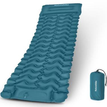 Imagem de Colchão de ar Naturehike Almofada de dormir inflável ultraleve de 6,5 