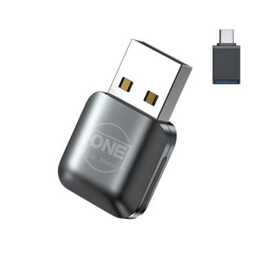 Imagem de Mini adaptador automotivo sem fio CarPlay Android 2025, fácil configuração, converte CarPlay com fio para iOS 10+, Fast Stable 5.8GHz Wi-Fi USB Car Play Dongle Plug & Play (Z1A-2)