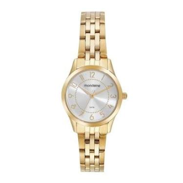 Imagem de Relógio Mondaine Feminino Clássico Dourado 32726LPMVDE1-Feminino