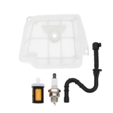 Imagem de OTOTEC Kit de serviço de filtro de ar plugue de mangueira 1135-120-1600 1135-350-7600 compatível com Stihl MS361