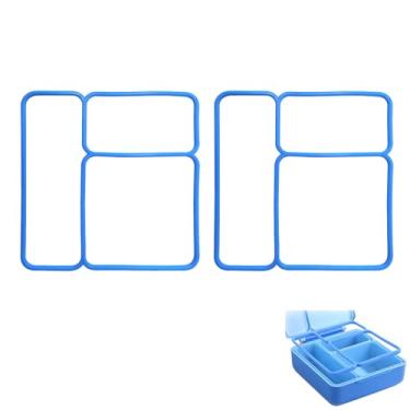 Imagem de Junta de vedação de tampa para OmieBox, acessórios de substituição à prova de vazamento para lancheira Omie, acessórios de caixa Bento, anel de vedação de silicone seguro para alimentos, fácil de