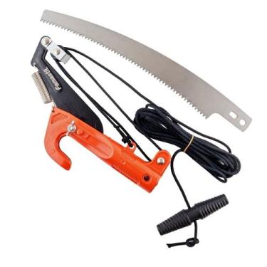 Imagem de Podador de Galhos Famastil com Serrote 2 Metros Lâmina em Aço e Cabo e