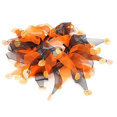 Imagem de ZJchao Coleira de Frango, Faixa Elástica Ajustável Bonita e Elegante Com Combinação de Cores Duplas para Festivais de Frango, Decoração de Natal de Halloween (Tamanho único)