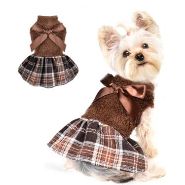 Imagem de Roupas para cães pequenos, primavera para cães, roupas de inverno para cães pequenos, vestidos para meninas, PPP, roupas para cães chihuahua yorkie, xícara de chá, casaco para cães, roupa de gato,