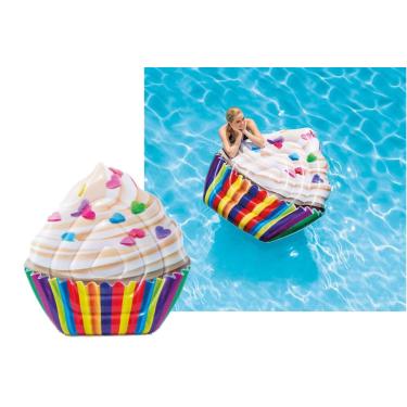 Imagem de Colchão inflável para piscina Cupcake - Intex 58770