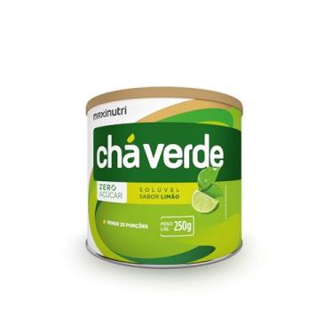 Imagem de Chá Verde Instântaneo Solúvel Sabor Limão Zero Açúcar Picolinato Cromo 250g Maxinutri