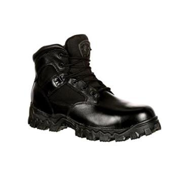 Imagem de Rocky Bota feminina Alpha Force à prova d'água serviço público, Preto, 9.5