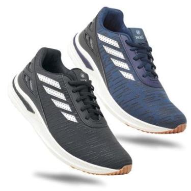 Imagem de Kit 2 Combo Tênis Masculino Macio Leve Academia Caminhada Corrida-Masculino