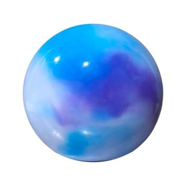 Imagem de UGPLM Bola de Ginástica Rítmica Portátil para Dança e Performance, Nebulosa Arco-Íris