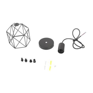 Imagem de Alomejor Luz Pendente, Lustre de Gaiola retrô Industrial Vintage Com Soquete E26, Cabo Ajustável para Teto, Luminária para Cafeteria, Restaurante, Bar e Quarto de Casa