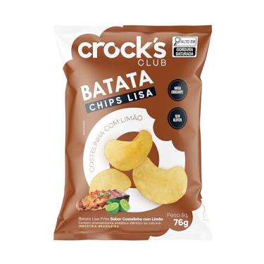 Imagem de Crocks Club Batata Chips Sabor Costelinha Com Limao 76G