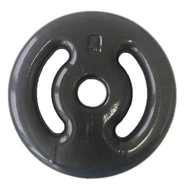 Imagem de Anilha Emborrachada Vazada Ahead Sports 4kg Preta