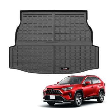 Imagem de Tapetes de carga de carro personalizados forro de porta-malas acessórios de proteção TPE para todos os climas (para Toyota RAV4 2019-2025)