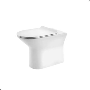 Imagem de Vaso Sanitário Convencional Dunas Com Assento Branco