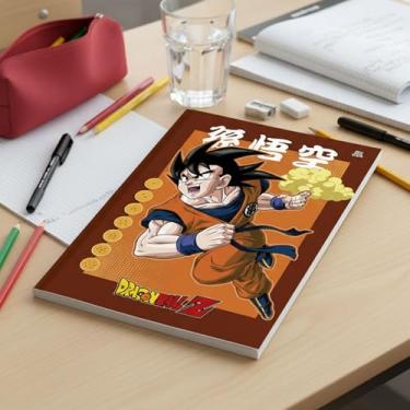 Imagem de Caderno Costurado Desenho Anime 80 Folhas Sortido – Caderno Escolar Capa Dura para Anotações, Desenhos e Trabalhos Escolares – Papel Branco Resistente Ideal para Estudantes