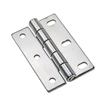 Imagem de Dobradiça de porta de aço inoxidável 304 dobradiça de rolamento de carga de caixa de distribuição de energia de porta de armário industrial dobradiça dobrável 1 peça (cor: Cl253-3)