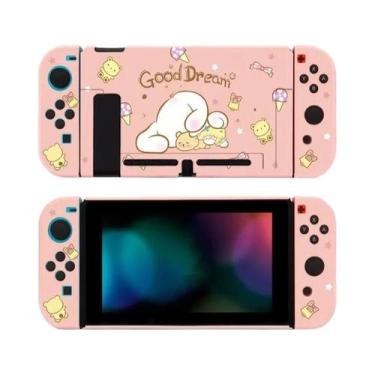 Imagem de Capa Protetora Completa Para Switch NS Oled, Carcaça Para PC E Control