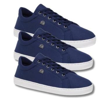 Imagem de Kit 3 Tênis Masculino Casual Ultra Confortável e Resistente - Bless Ac