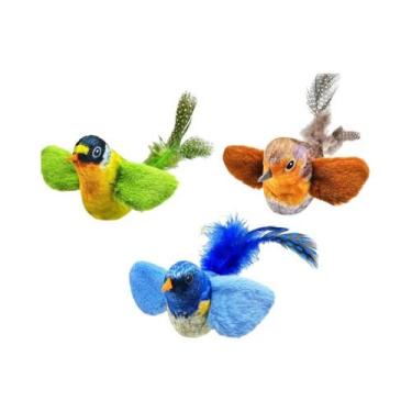 Imagem de Brinquedo Interativo Para Gatos De Interior: Pássaros Sonoros Com Catn
