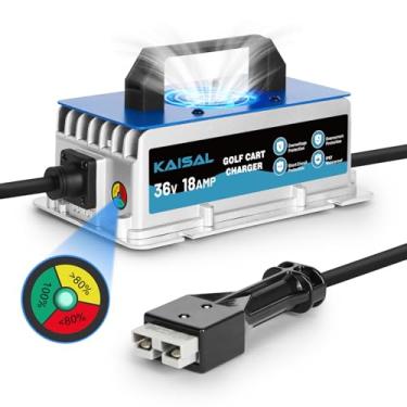 Imagem de Carregador de bateria para carrinho de golfe 36V 18A para carrinho de golfe EZGO Marathon