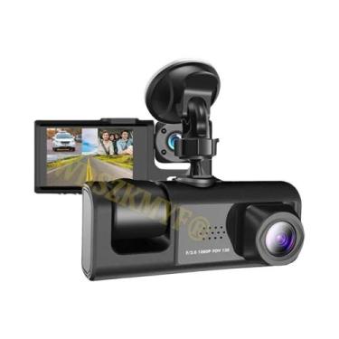 Imagem de Câmera Veicular 1080P HD WIFI Com Visão Noturna, Câmera Frontal E Tras