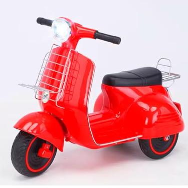 Imagem de Mini Moto Elétrica Infantil Vermelha 6v5ah