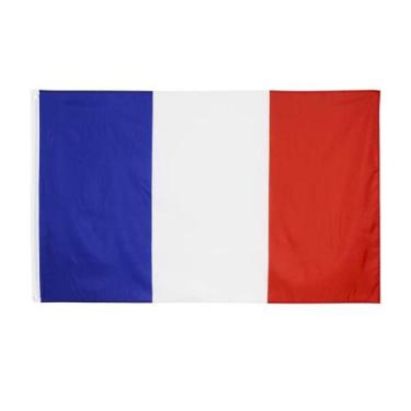 Imagem de Bandeira da França Nacional 150x90cm Poliéster Premium French Fl - yiw