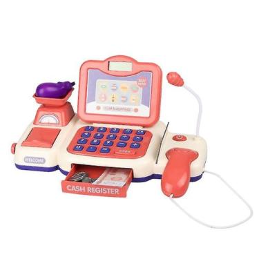 Imagem de 1 conjunto de caixa registradora de supermercado Toy Play Ho - Gloome 