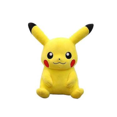 Imagem de Boneca Pikachu de brinquedo de pelúcia 30cm - Gloome Store