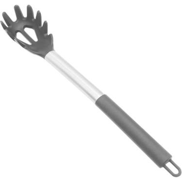 Imagem de Garfo de macarrão de silicone, colher de macarrão de qualidade aliment