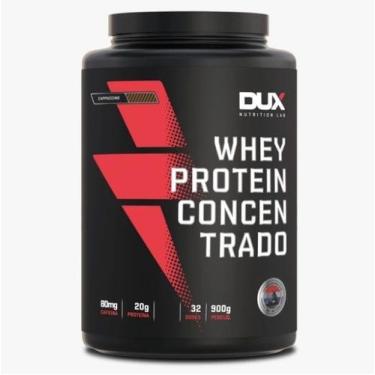 Imagem de Whey Protein Concentrado Pote (900g) - Sabor: Capuccino - Dux Human He