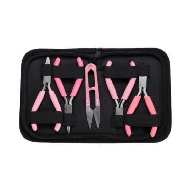 Imagem de Conjunto De Ferramentas Para Fazer Joias, Organizador Com Alicates E P