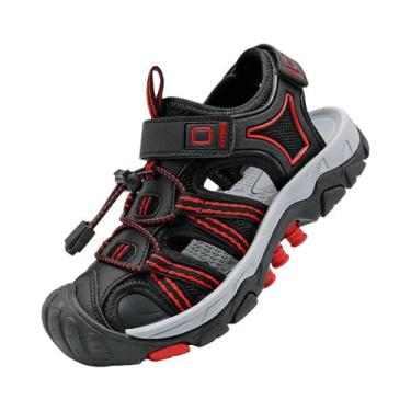 Imagem de Sandálias aquáticas confortáveis para meninos e meninas, esporte ao ar