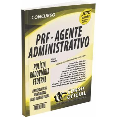 Imagem de Apostila PRF - Polícia Rodovíaria Federal - Agente Administrativo - CU