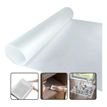 Imagem de Forro Protetor Gaveta Armário Emborrachado Antiderrapante 1,5 x 0,5m -