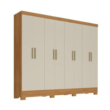 Imagem de Guarda Roupa / Roupeiro Rodial 51GR8460 Andorra 8 Portas 4 Gavetas 200