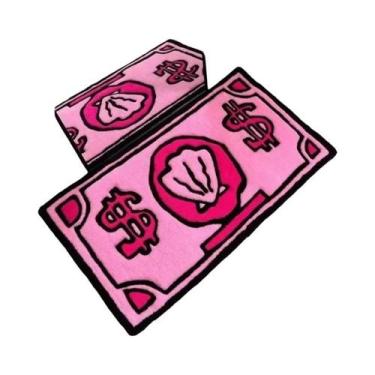 Imagem de Vikama engraçado dólar alface tapete quarto entrada sala de estar tape