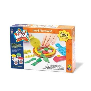 Imagem de Você pizzaiolo - massa de modelar c/acessorios - Diver Toys