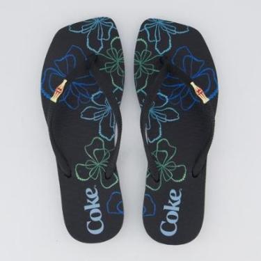 Imagem de Chinelo Coca Cola Square Imola Feminino-Feminino