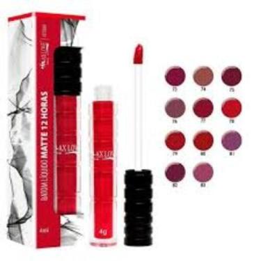 Imagem de BATOM LIQUIDO Nº75 MATTE 12H MAXLOVE - MAX LOVE