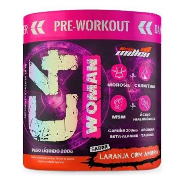 Imagem de Pré Treino C4 Woman 200g - New Millen, Laranja e Amora