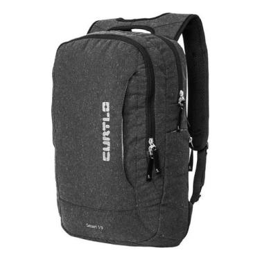 Imagem de Mochila Curtlo Smart 19l - Escola, Faculdade, Dia A Dia, Cinza mescla