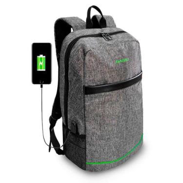 Imagem de Mochila Bolsa Antifurto Baibu USB Notebook Impermeável - Klizz, NVK143