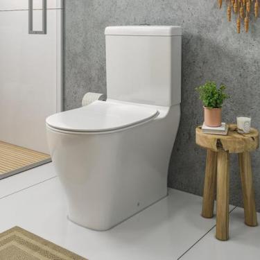 Imagem de Kit Vaso Sanitário com Caixa Acoplada e Assento Soft Close Slim Celite