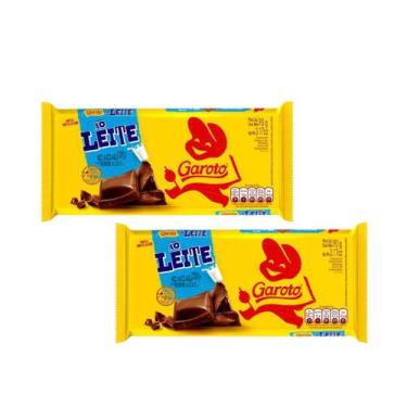 Imagem de Barra de Chocolate ao Leite Garoto - 2 unidades