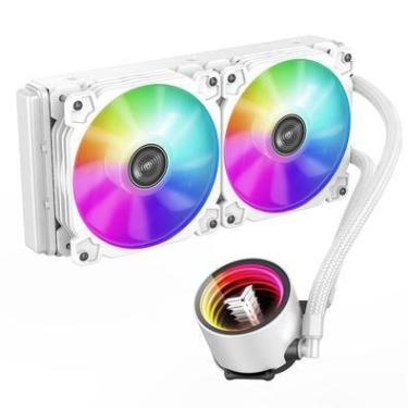 Imagem de Watercooler Cpu ,JonsboRadiador,Branco,Argb - Tw4-240shadow - AMD & Intel