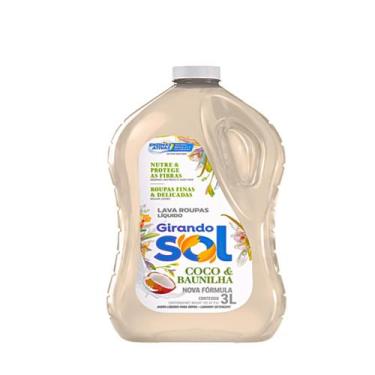 Imagem de Lava Roupas Líquido Girando Sol 3 Litros Ação Total