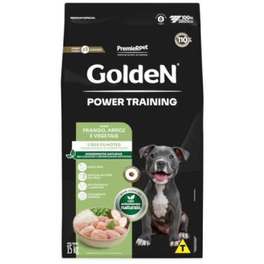 Imagem de Ração Golden Power Training Para Cães Filhotes Sabor Frango e Arroz 15