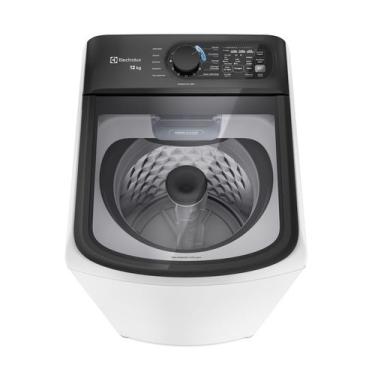 Imagem de Máquina de Lavar Electrolux Efficient 12kg Branca Compacta, Econômica e Pré-diluição (LET12)